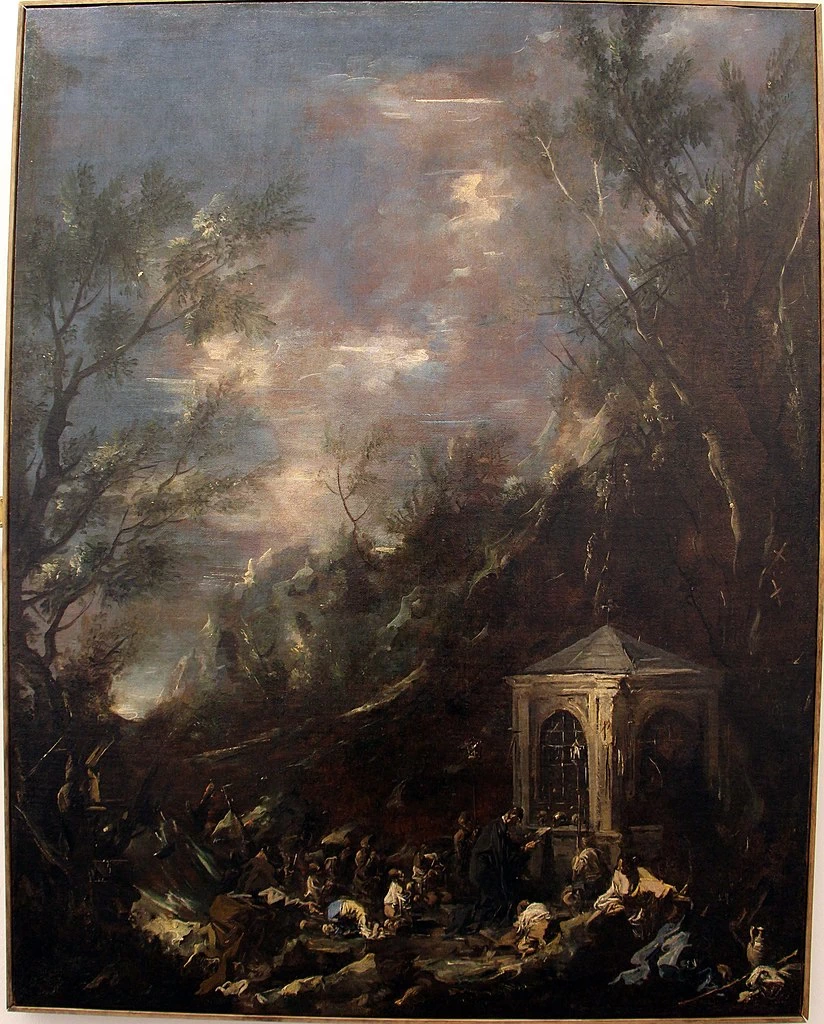 Scena di pellegrinaggio - Palazzo Doria Tursi , Genova